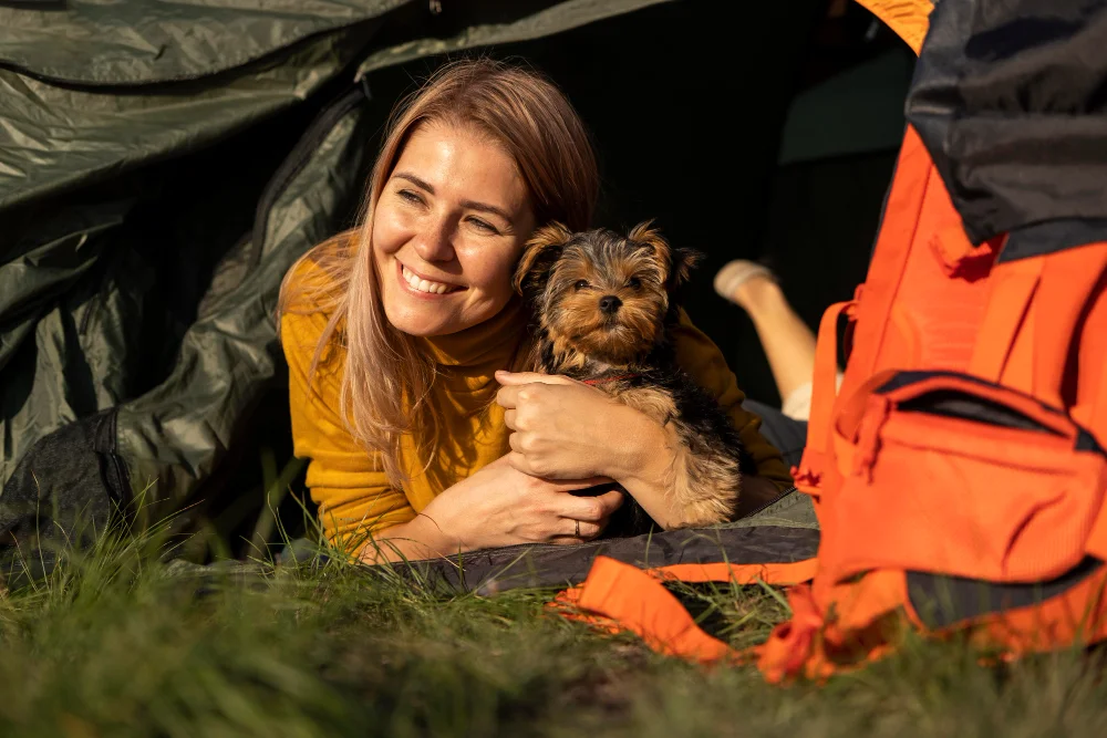 tips for camping with dogs