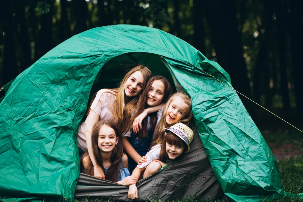 camping checklist with kids