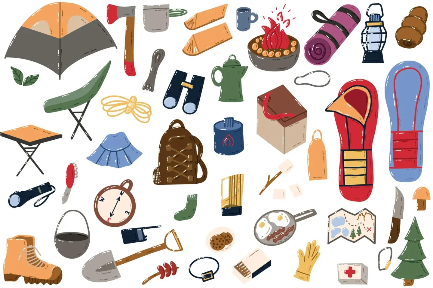 outdoor survival gear items