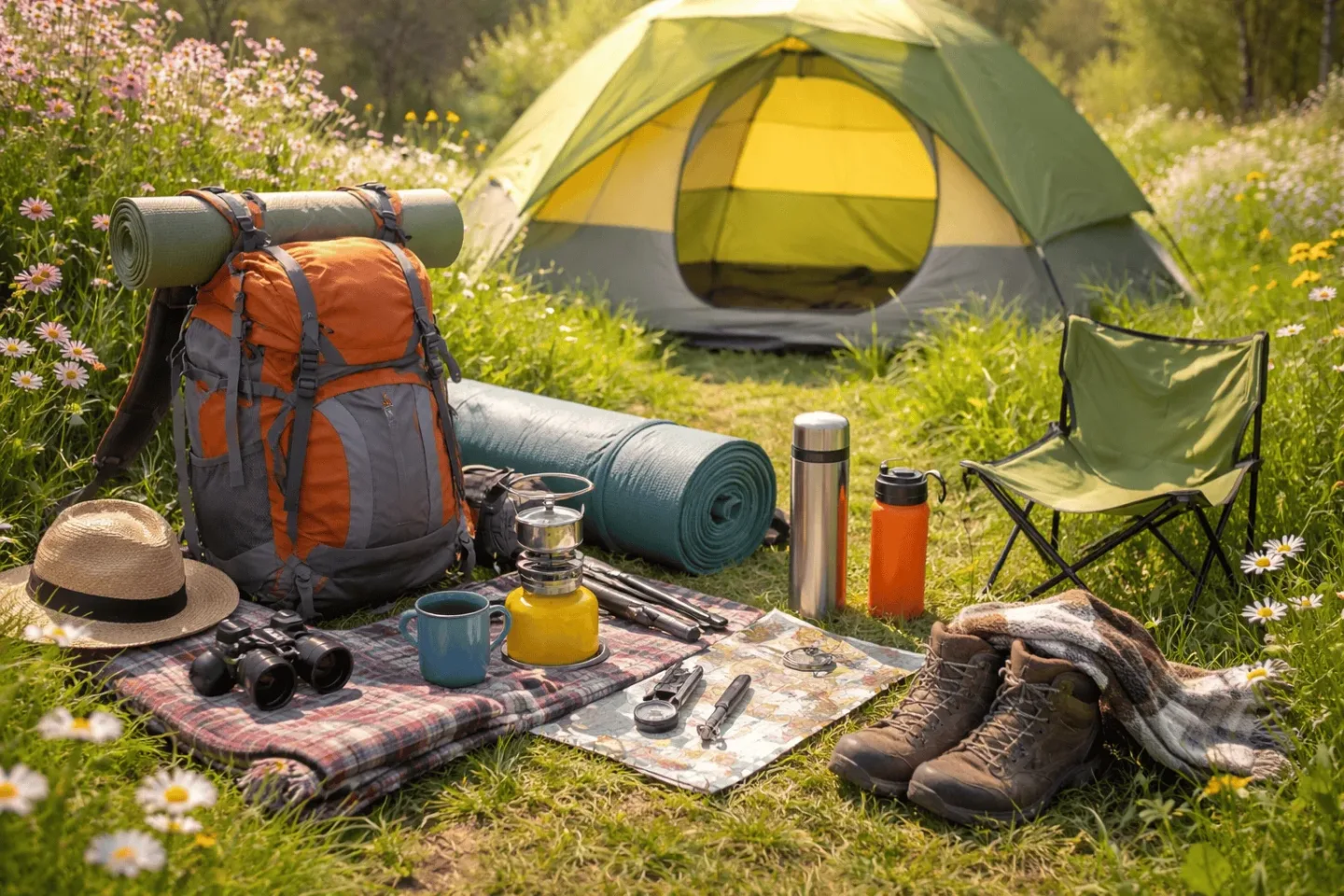 spring camping accessories